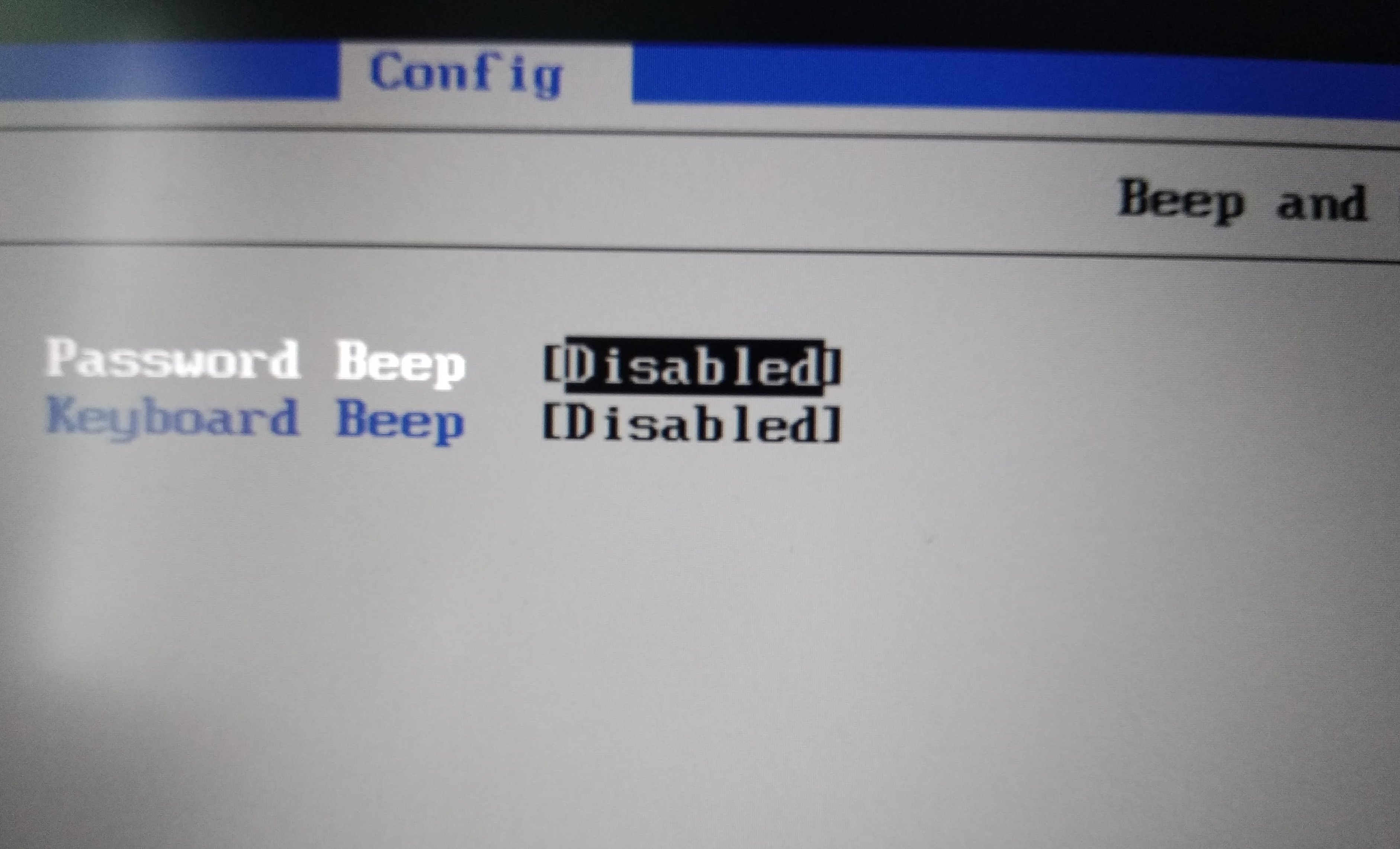bios-beep-disabled bios-beep-disabled